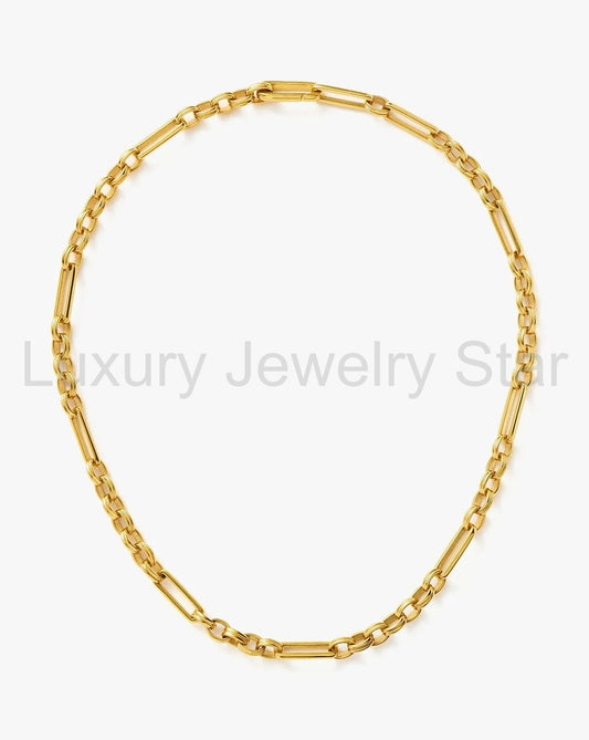 18K Gold Vermeil Axiom Chain Necklace