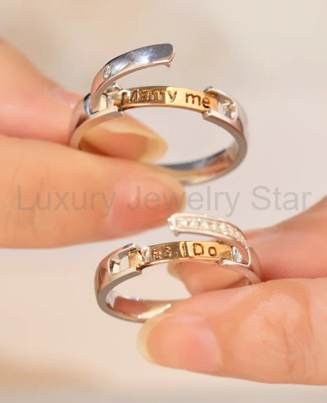 Purely customized couple rings - image 2