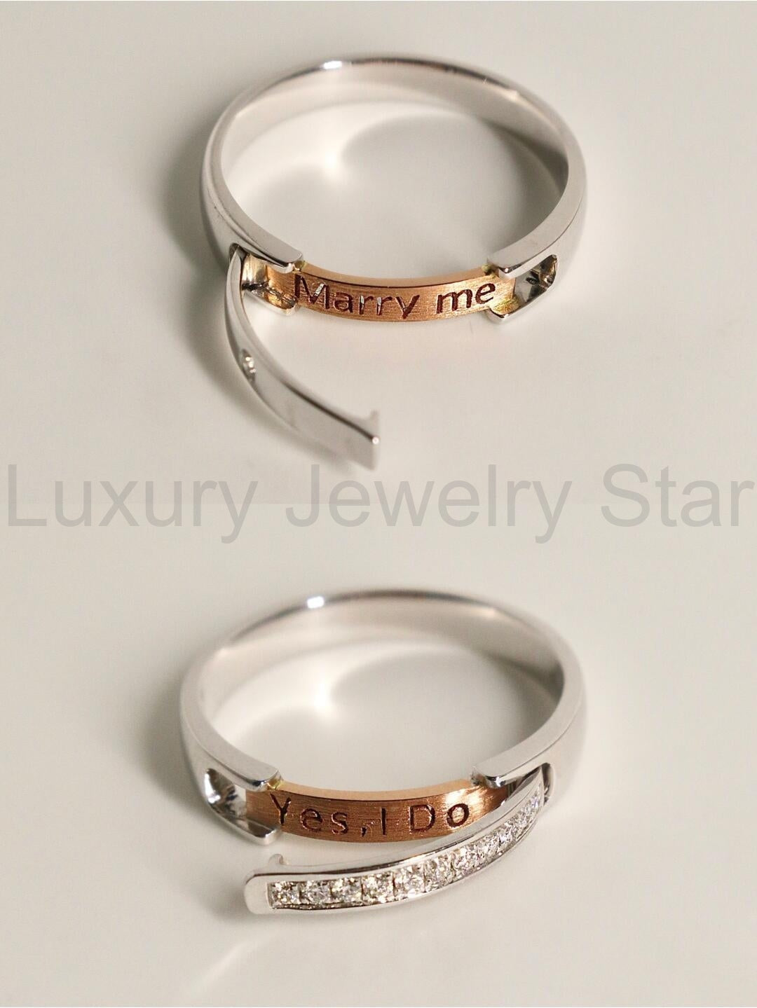 Purely customized couple rings - image 4