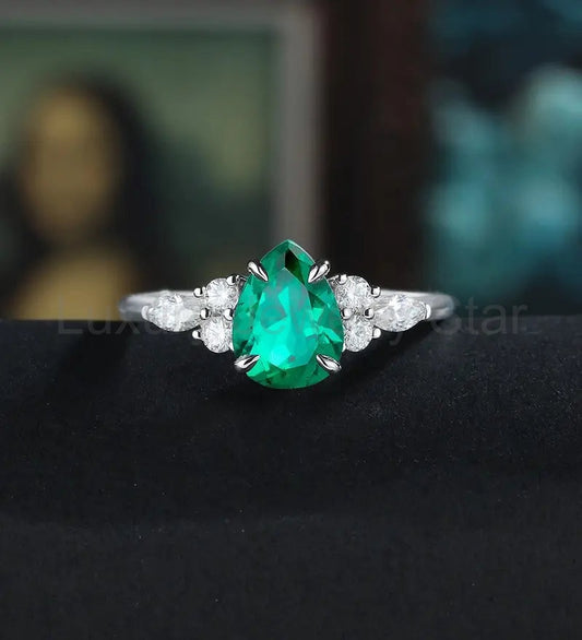 Unique 14K/18K Plain Gold Wedding Bnad Solid Gold Promise Ring Anniversary Matching Wedding Ring for