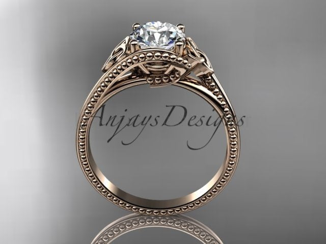 Celtic Dimond Ring Engagement Ring Irish Knot 1 Carat Lab Grown Diamond IGI Certified - image 13