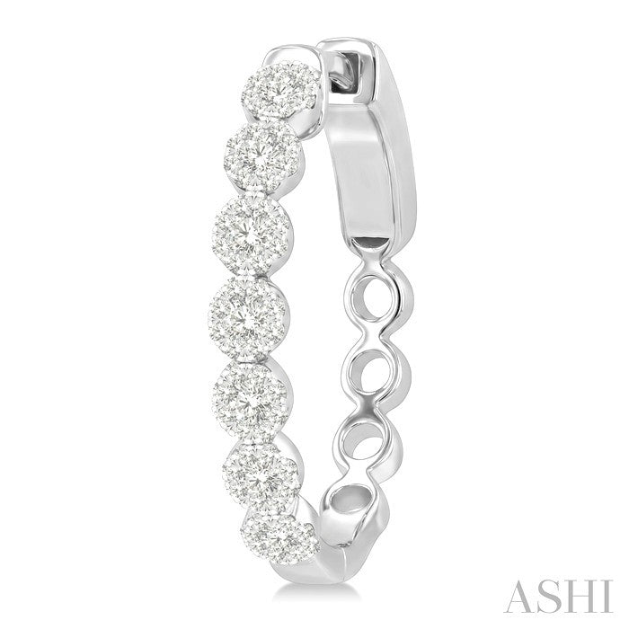 Lovebright Essential Diamond Hoop Earrings