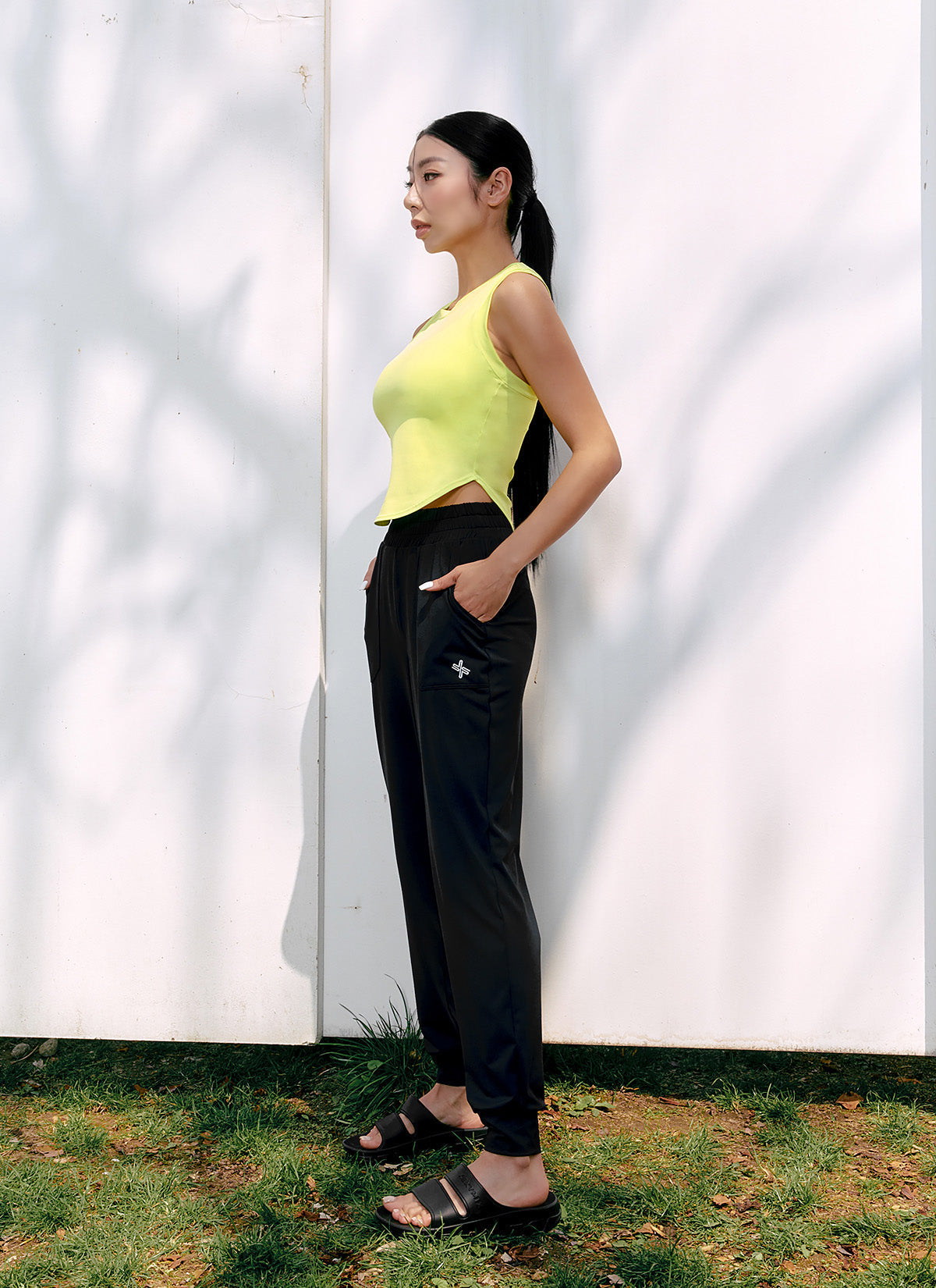 [Only New Member]Medium Feather In-Band Jogger Pants
