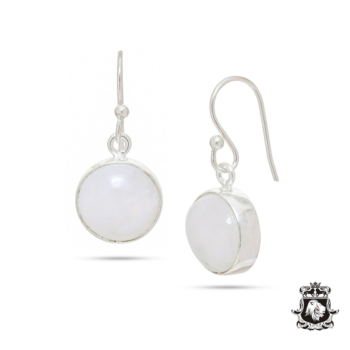 Moonstone Dangle & Drop Earrings 925 Solid (Nickel Free) Sterling Silver Earrings WHOLESALE price / Made in Canada Minimalist Earrings ER16