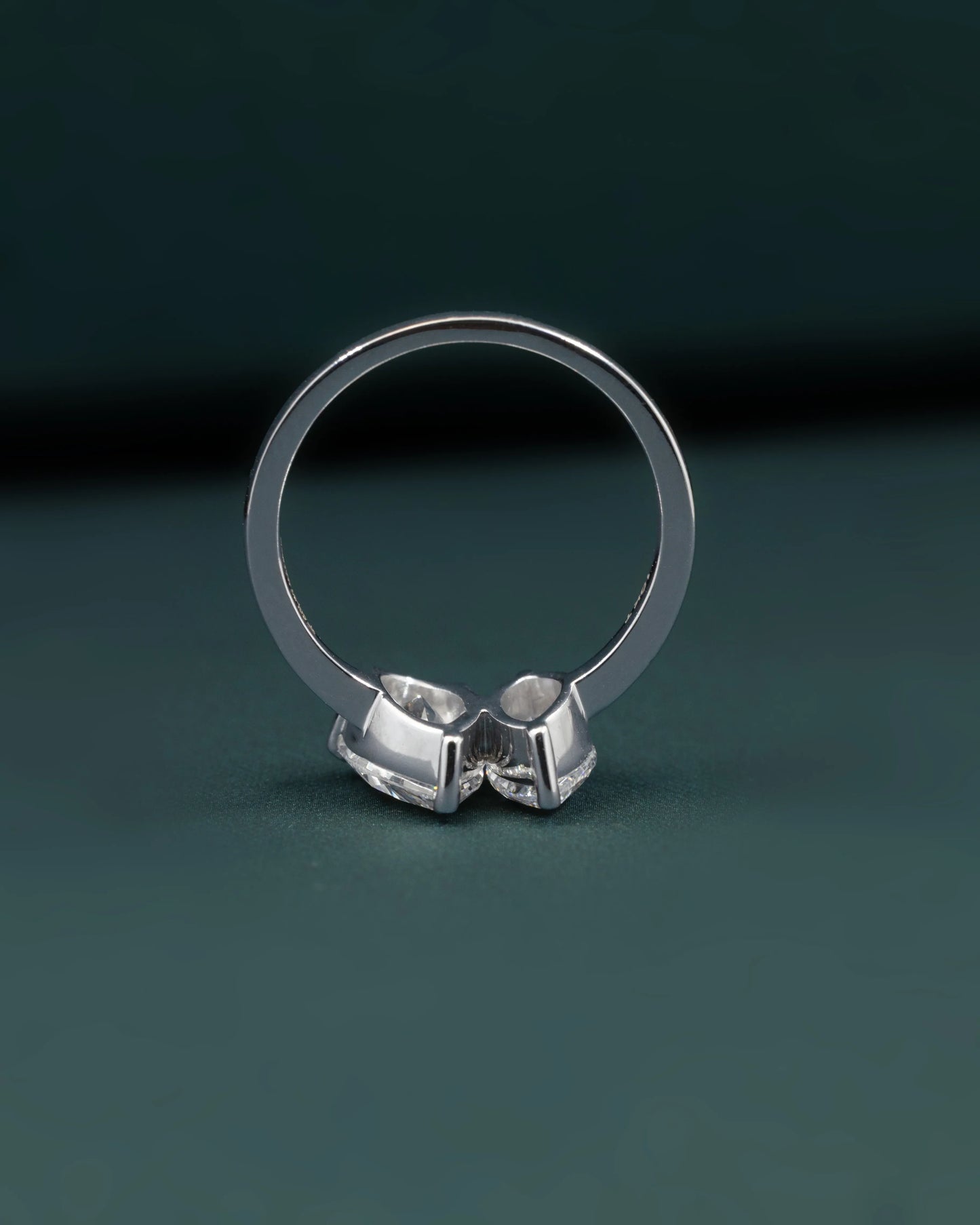 2.58 CTW Toi et Moi Pear & Marquise Cut Lab-Grown Diamond Ring
