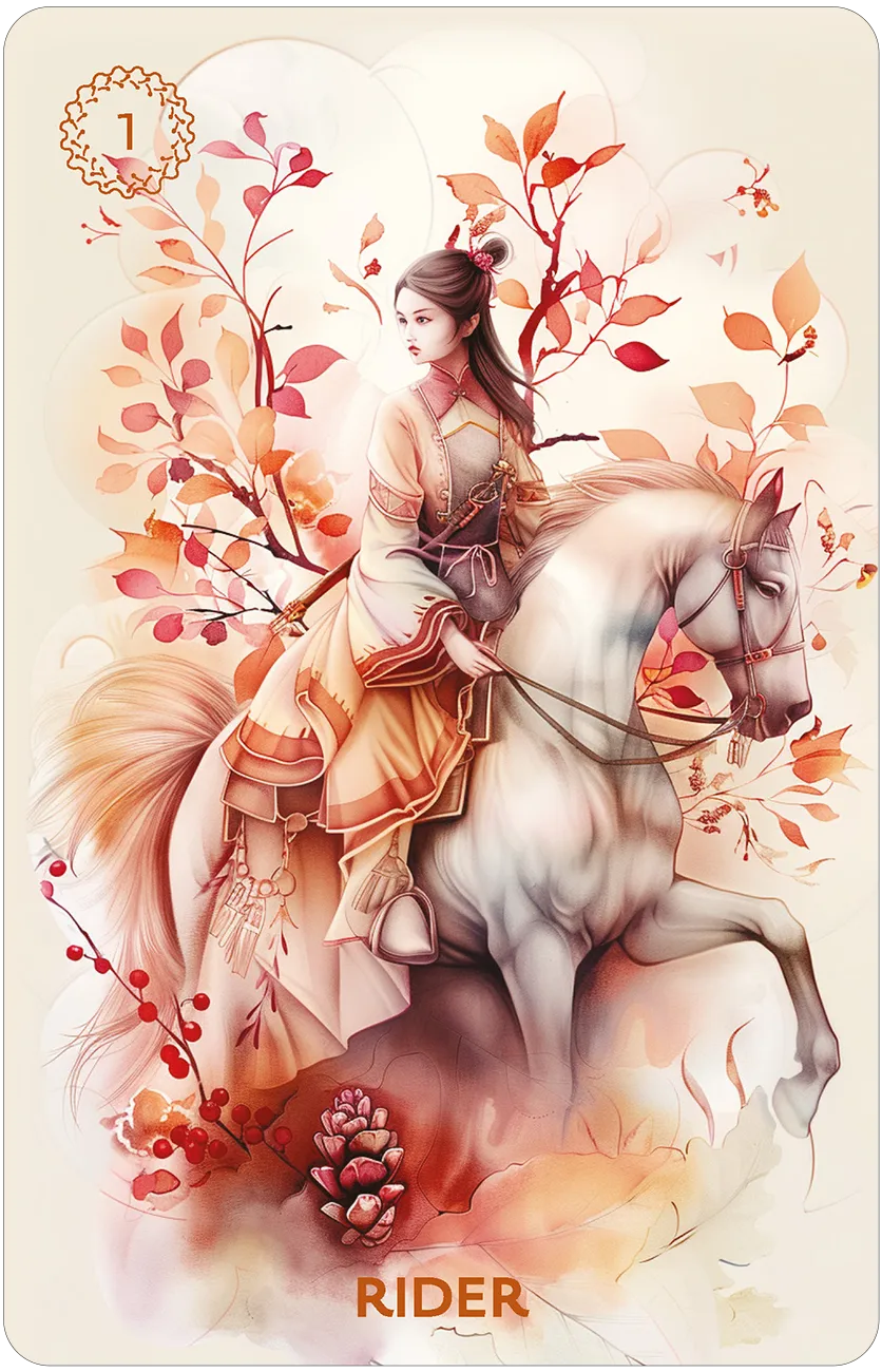 Autumn's Embrace Lenormand