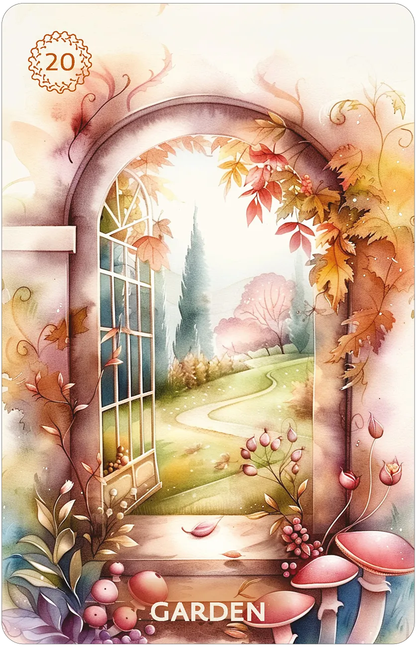 Autumn's Embrace Lenormand