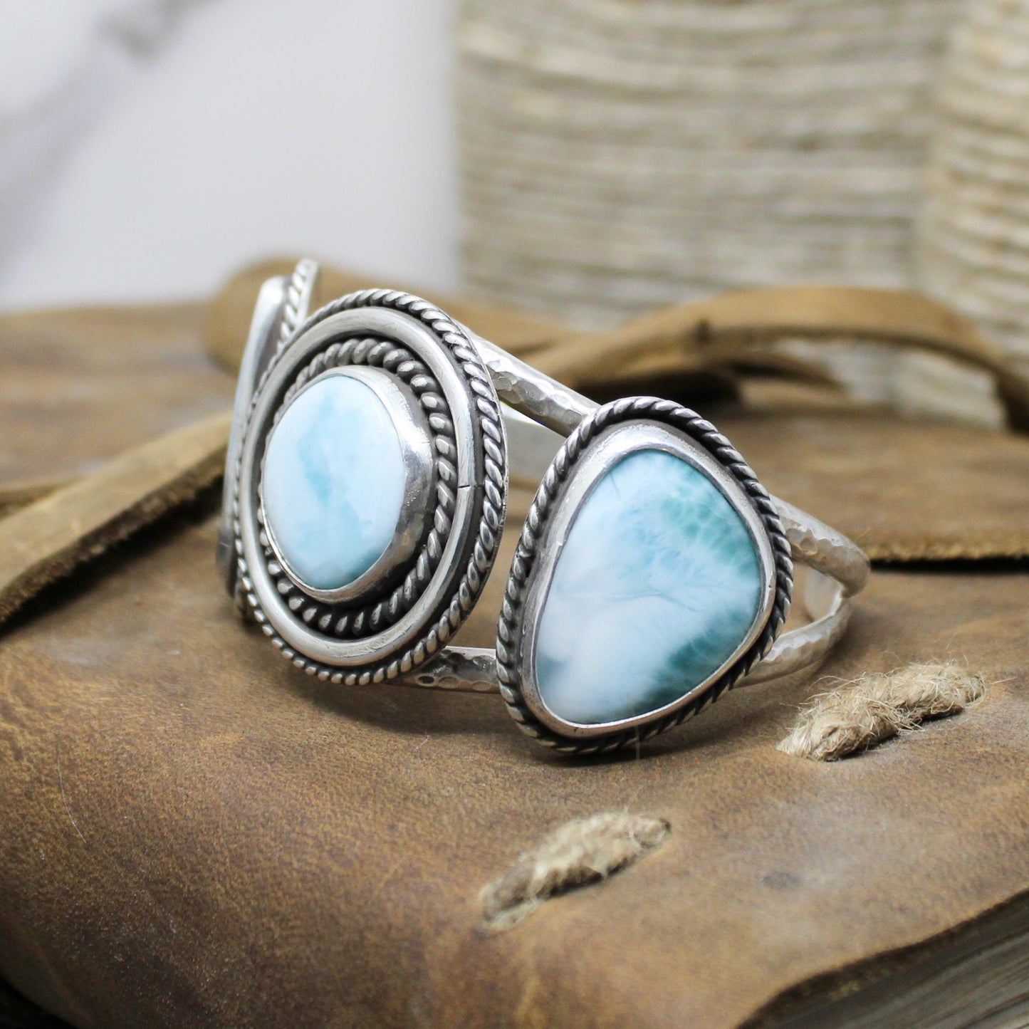 Larimar Cuff