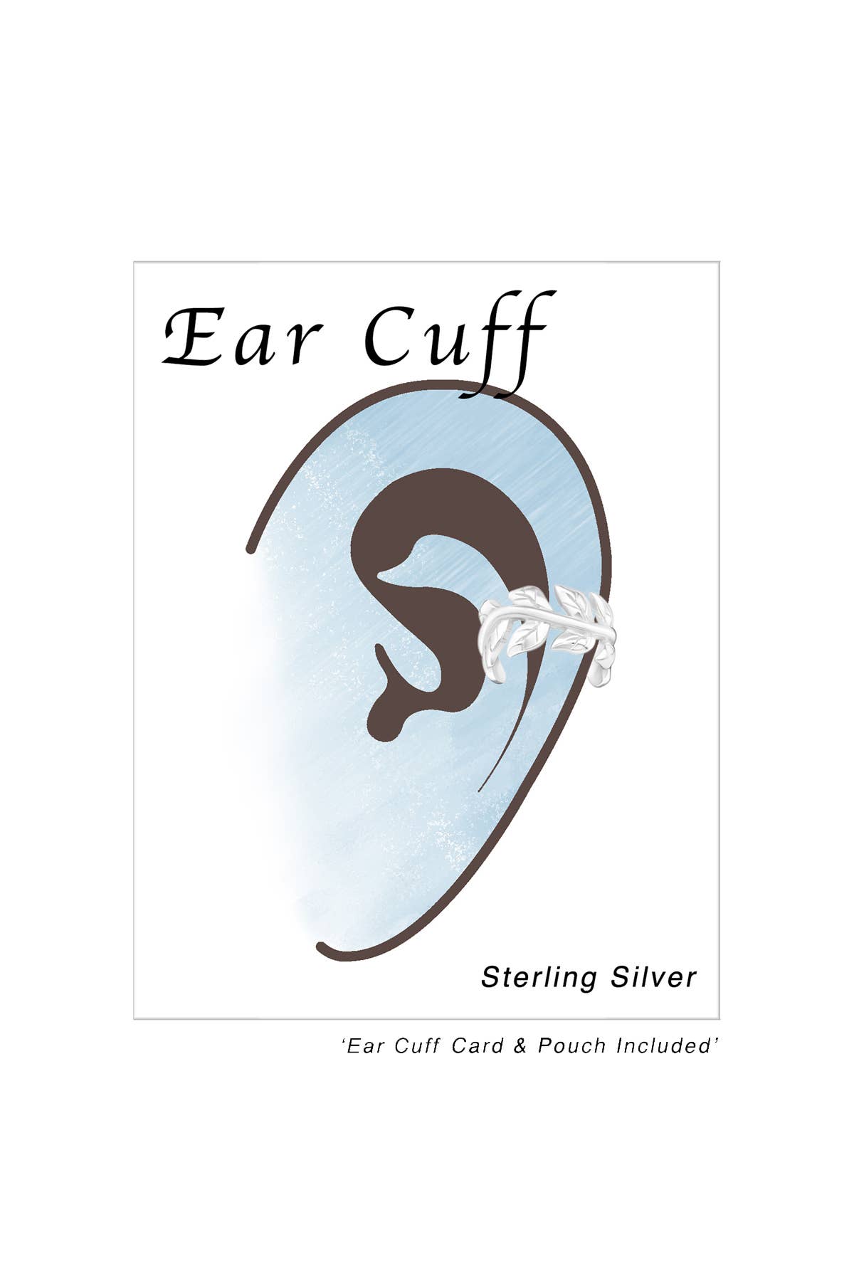 Sterling Silver Vine Ear Cuff - SS