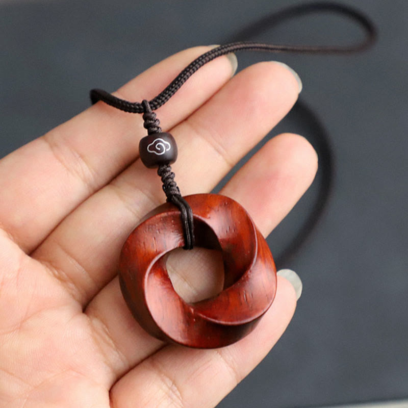 Fortune Jewel Auspicious Clouds Relaxation Necklace Pendant