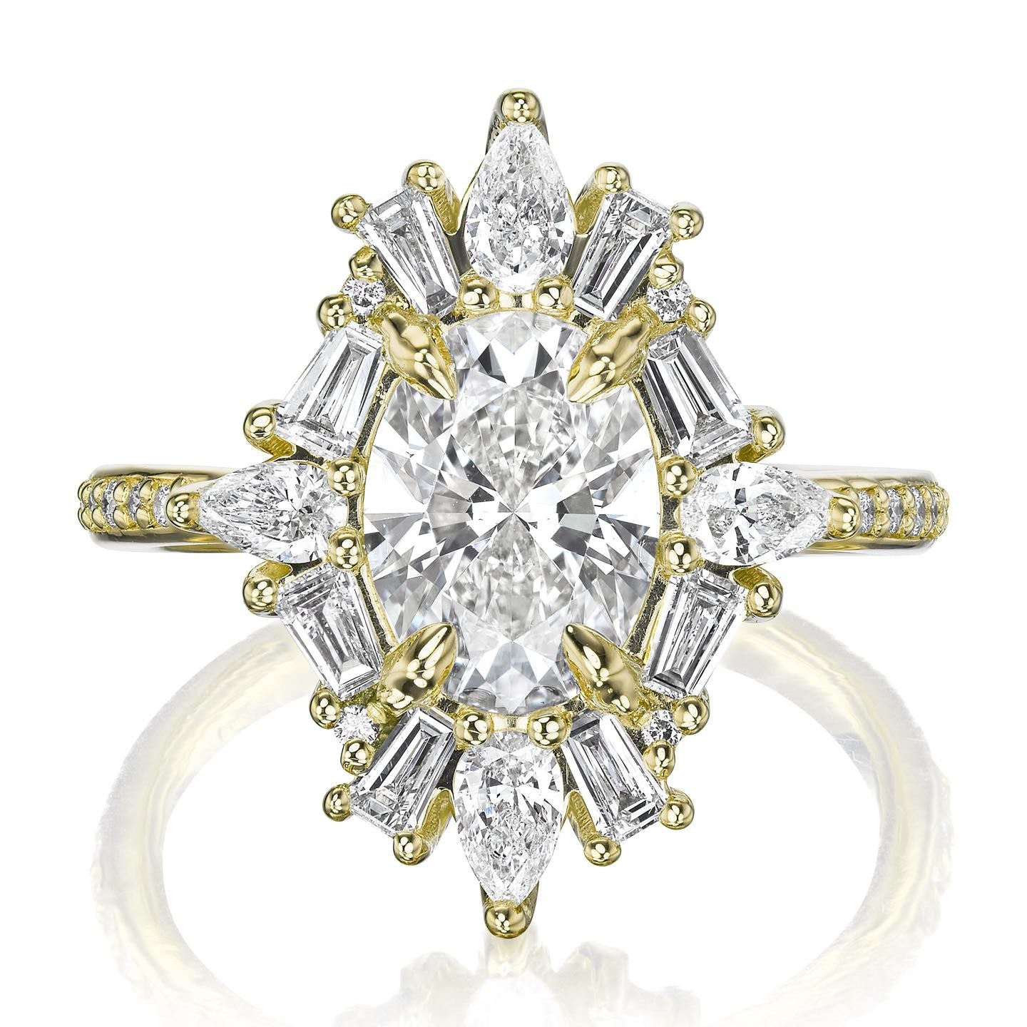 ・MAEVE・Oval Lab-Grown Diamond Center, Diamond Halo (2.34ctw+)