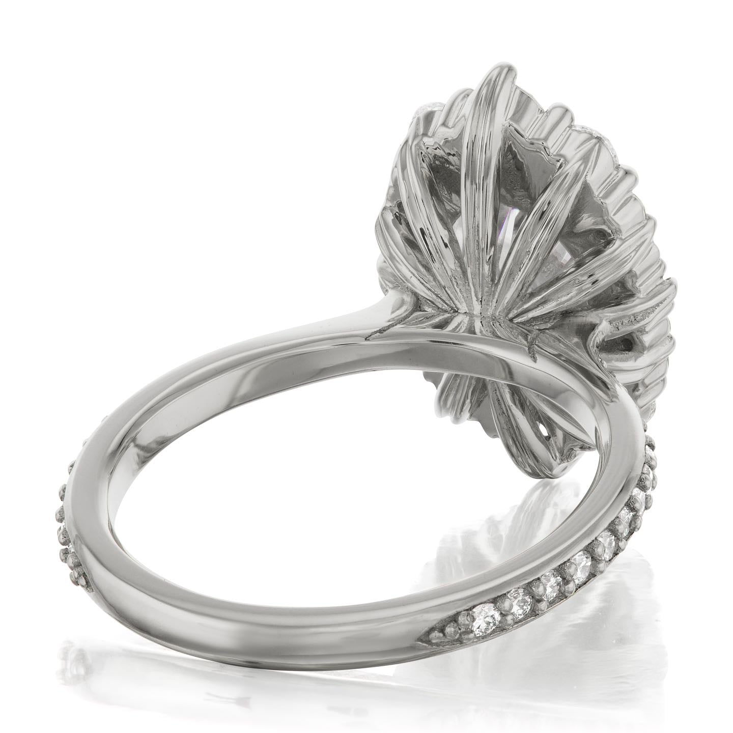・SOFIA・Oval Lab-Grown Diamond Center Diamond Halo (2.12ctw+)