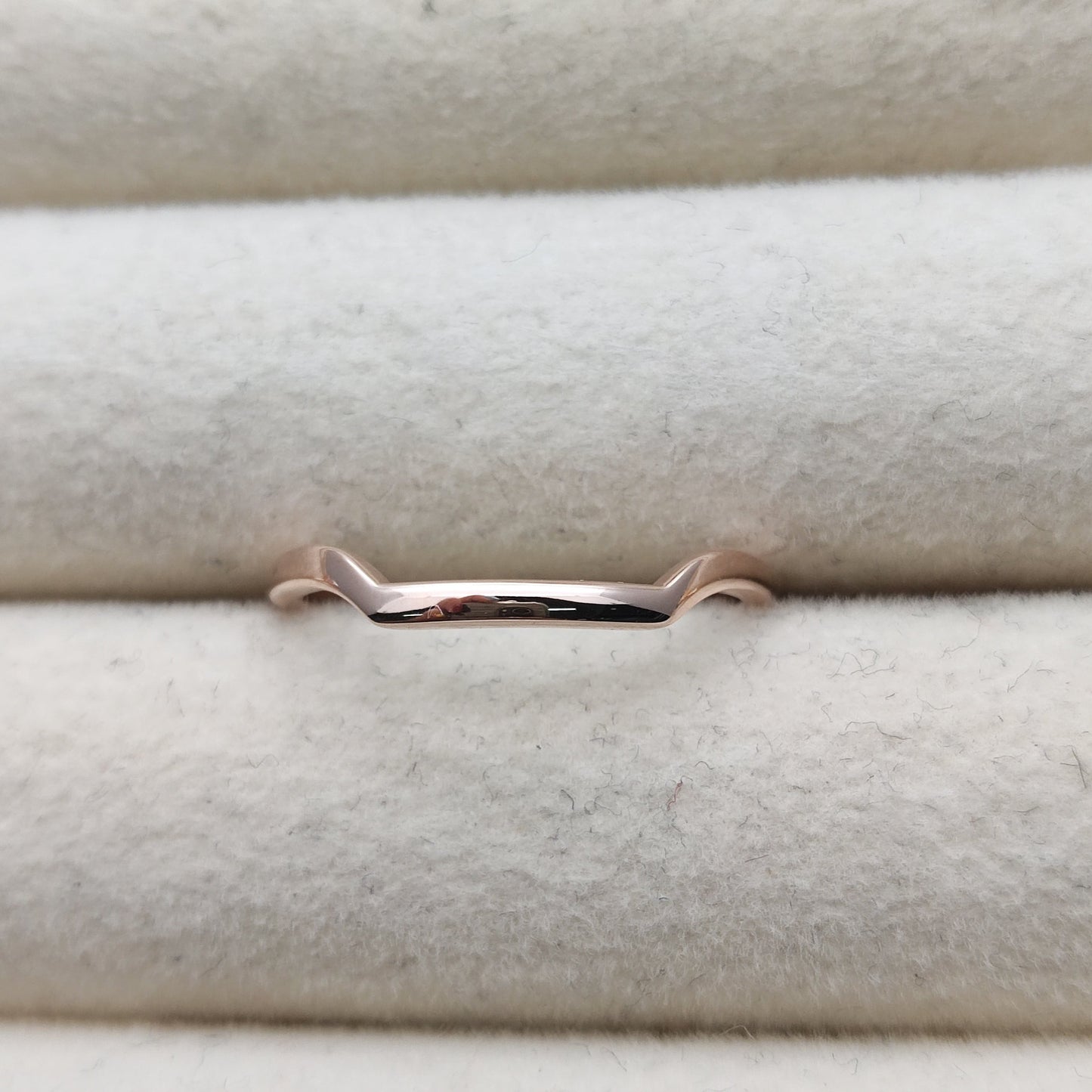 Custom Curved Matching Band for Dustin Newell - 14k Yellow Gold