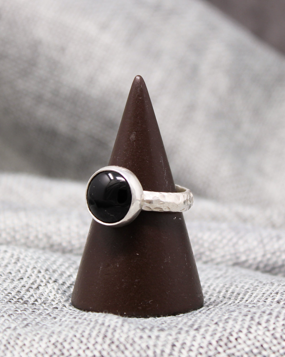 Black Onyx Ring - As Seen on Robin in Stranger Things Season 4 & 5