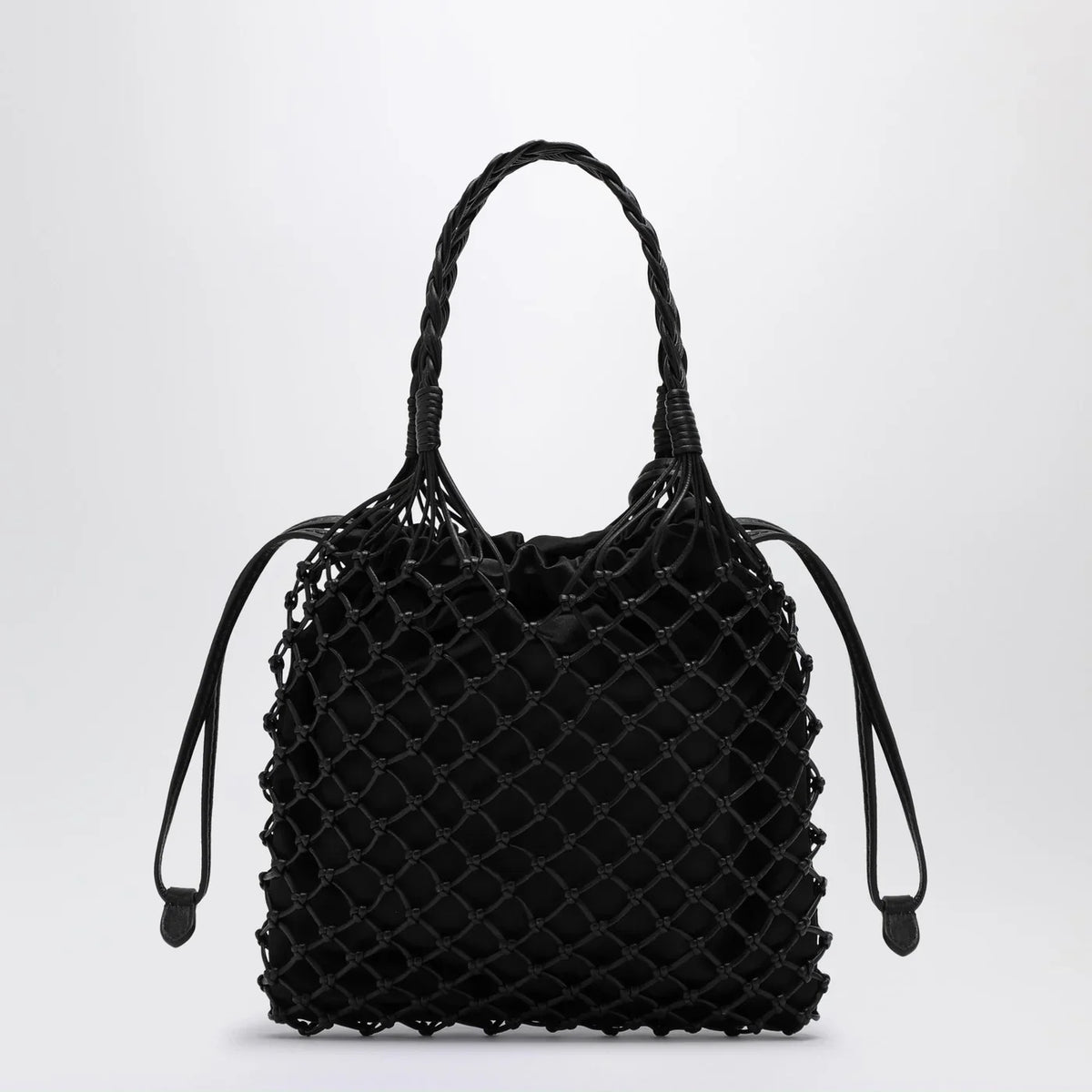 Moschino - Basket Net black nappa bag