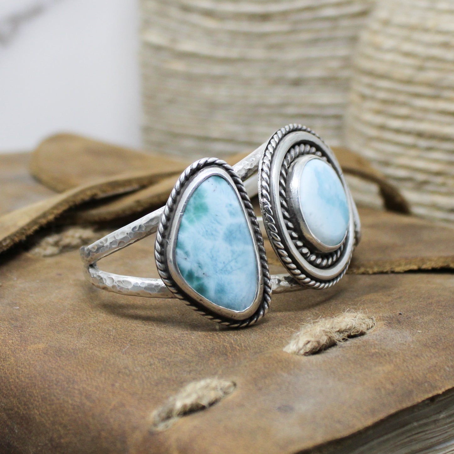 Larimar Cuff
