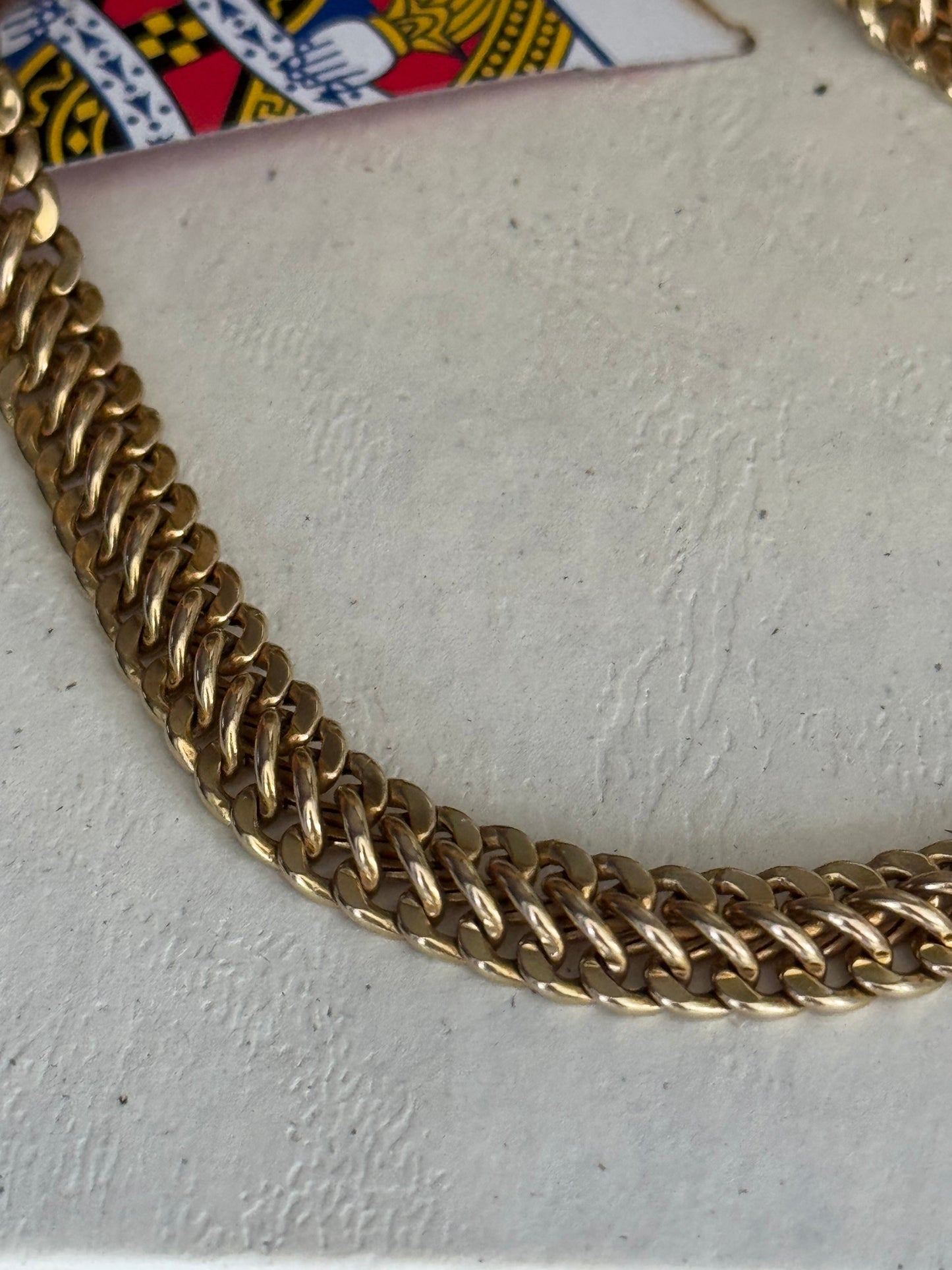 Vintage 14k Multi-Curb Chain