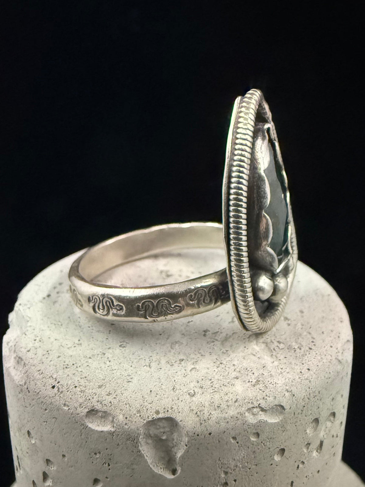 Anti-Hero Emerald Ring