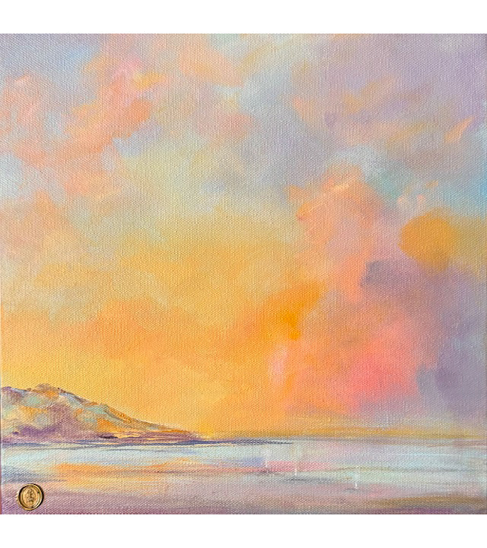 Whale Songs 12" x 12" by Sibet Alspaugh