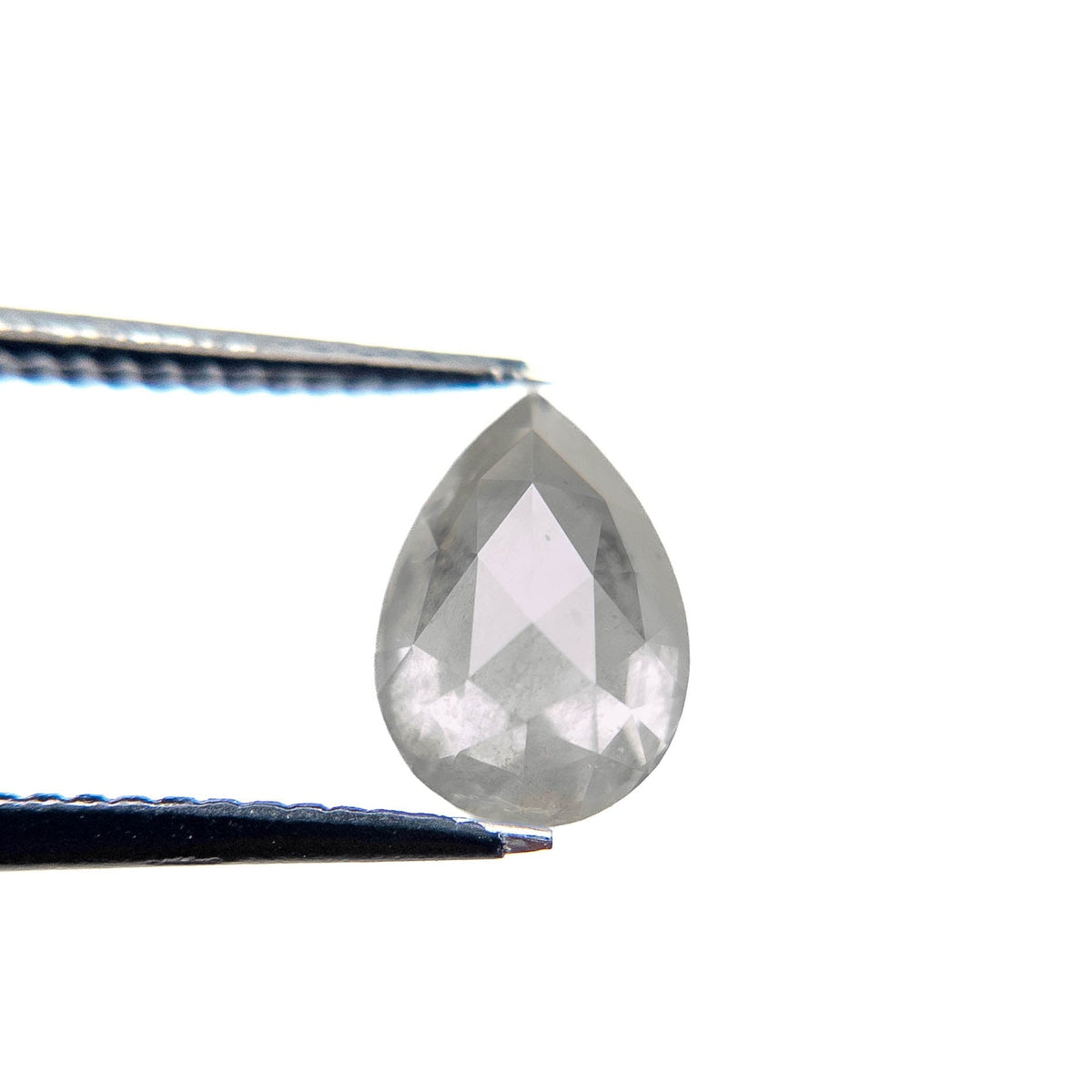 1.72 Carat Icy White Double Cut Pear Diamond