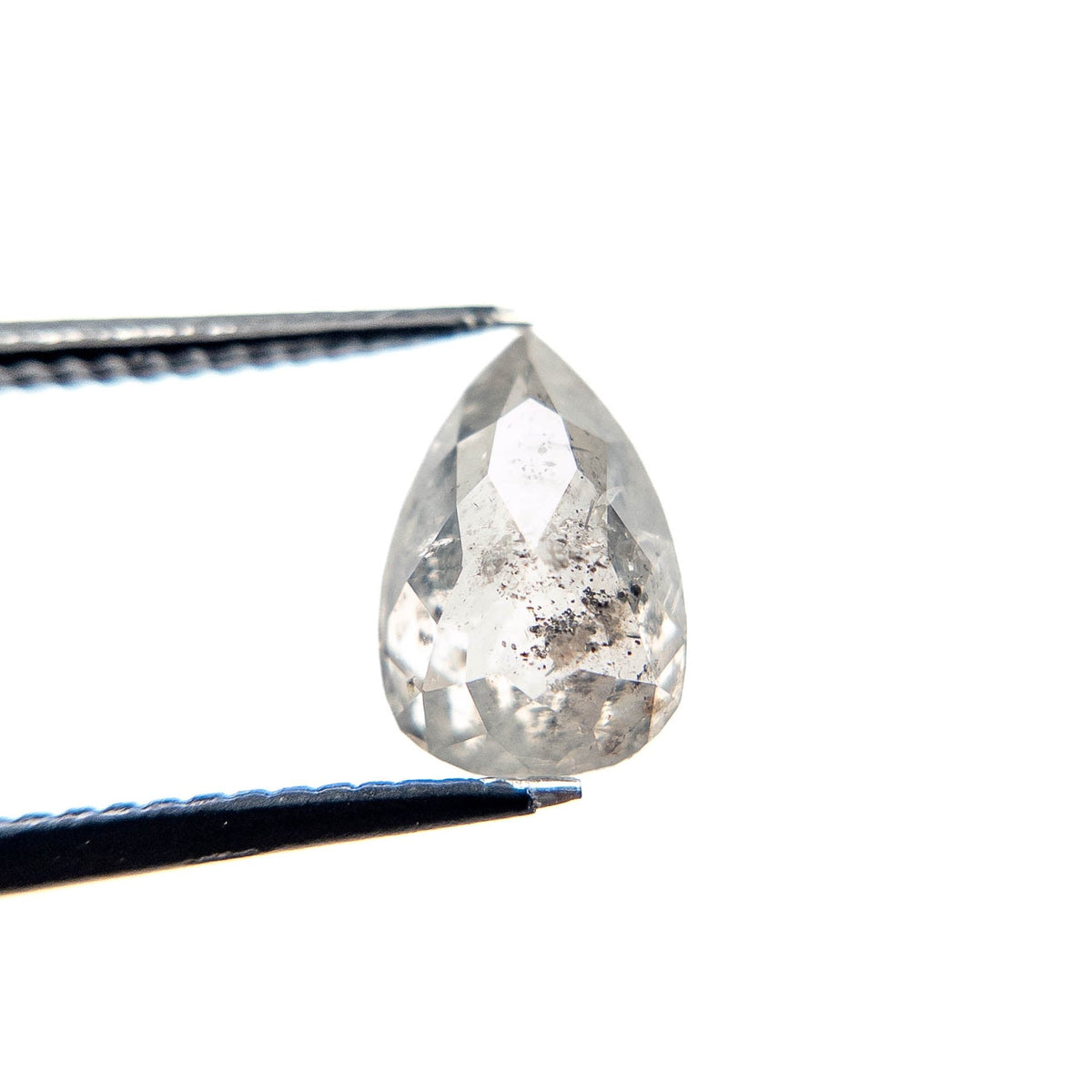 1.69 Carat Icy White Double Cut Pear Diamond