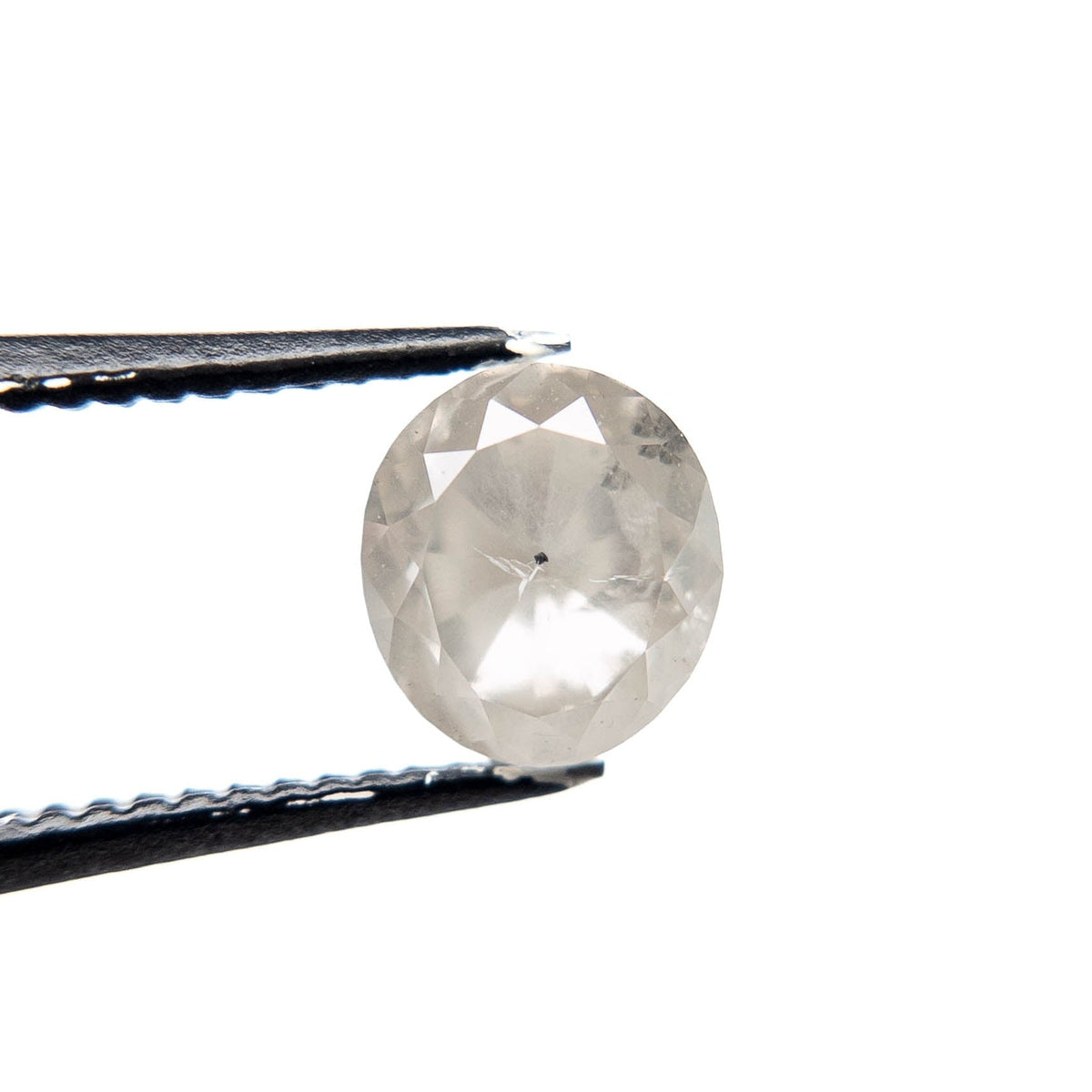 2.02 Carat Icy White Brilliant Cut Oval Diamond