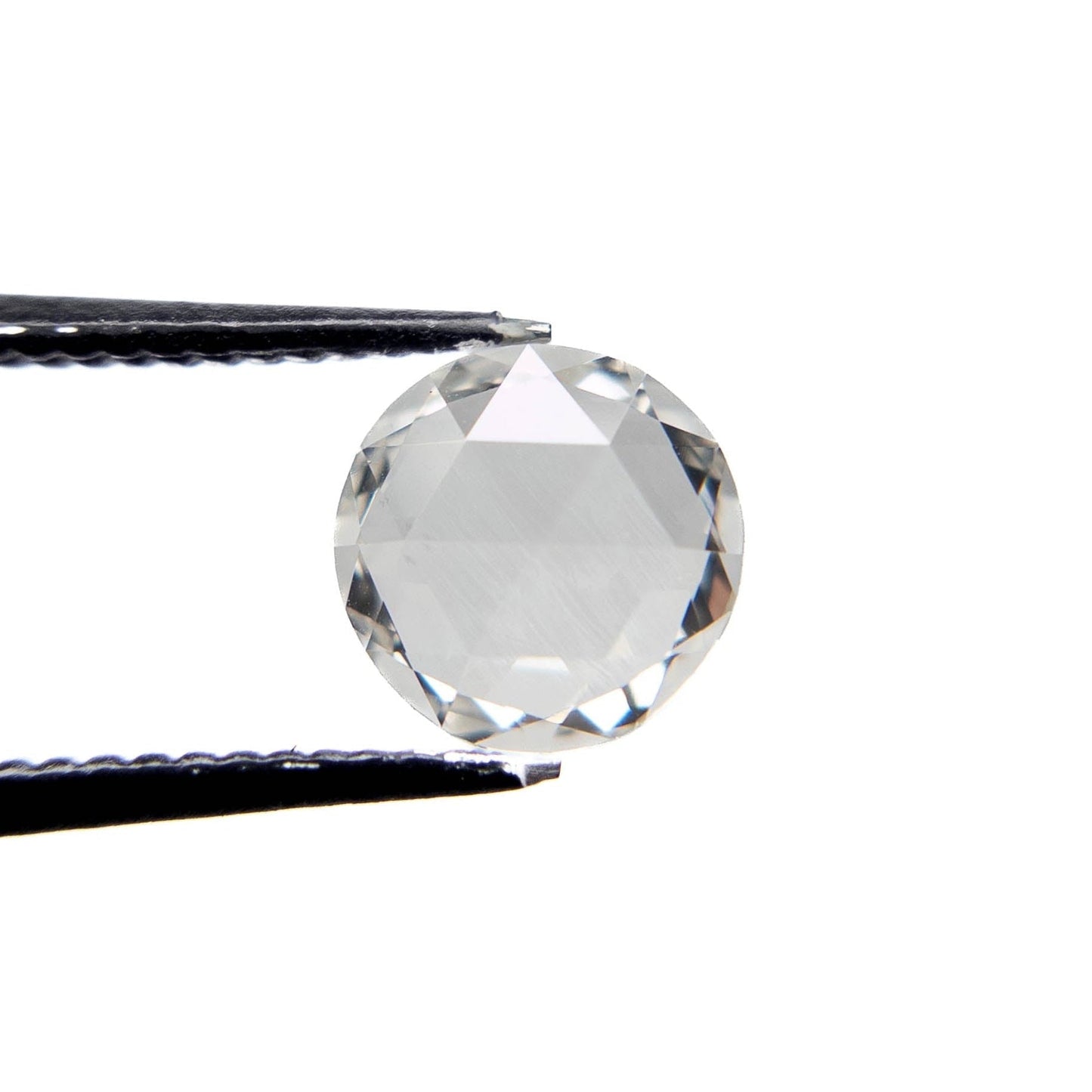 1.17 Carat Clear Rose Cut Round Diamond