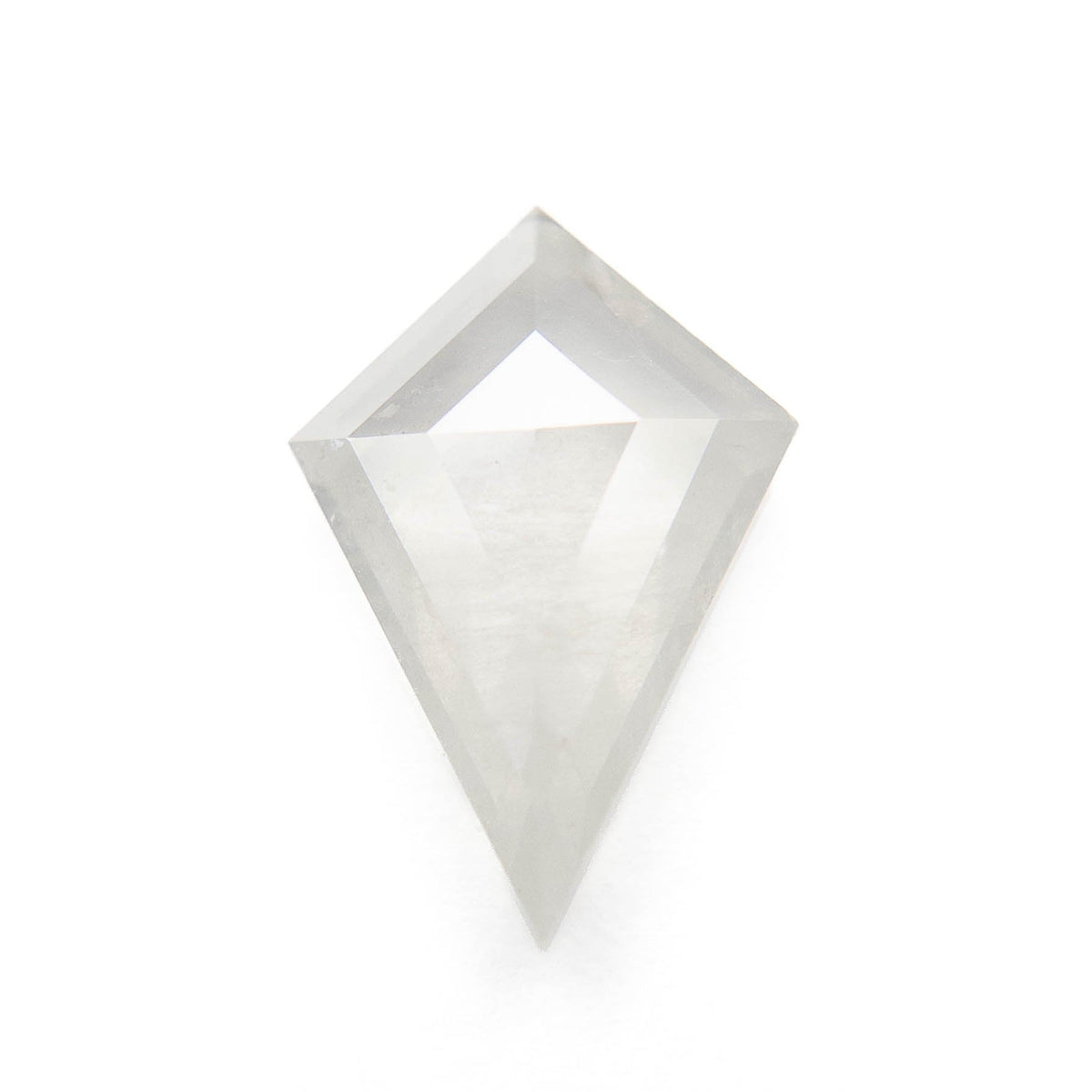 3.25 Carat Icy White Double Cut Kite Diamond