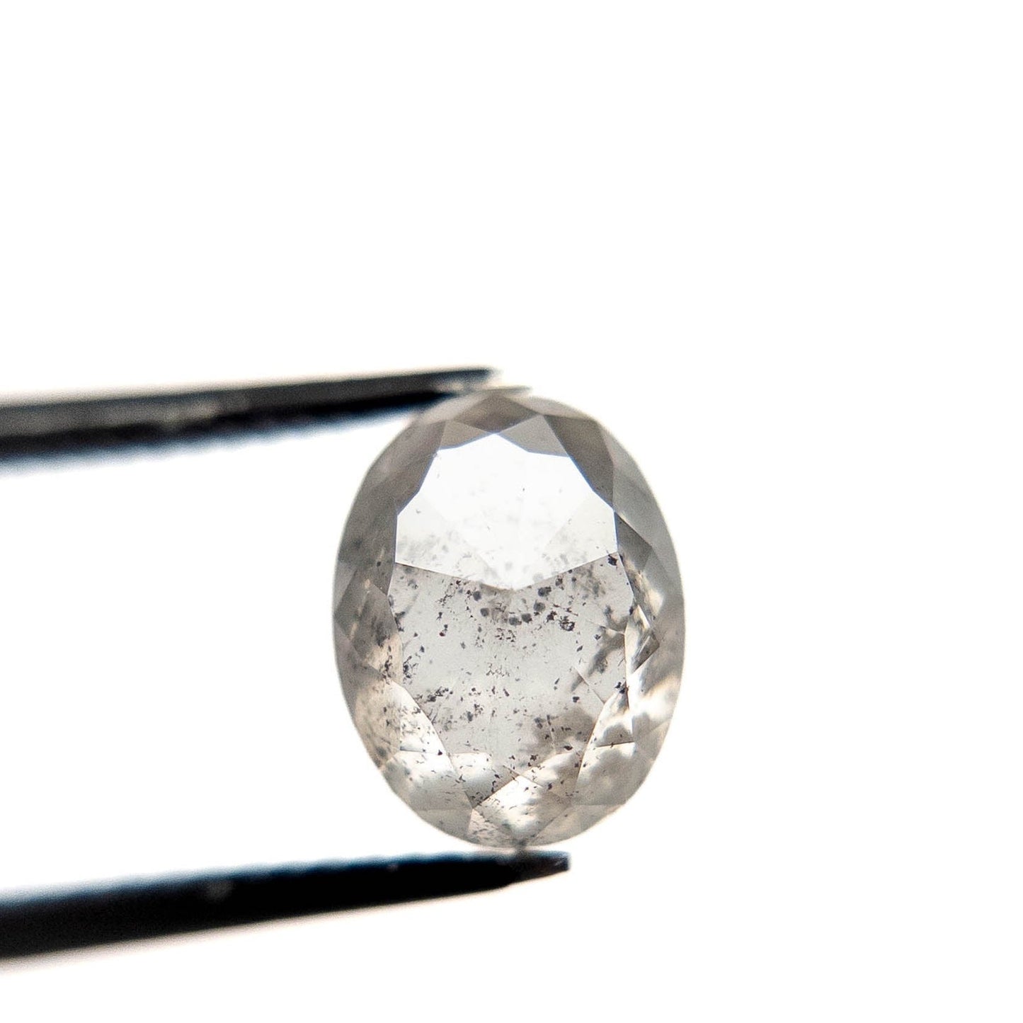 2.37 Carat Icy White Double Cut Oval Diamond