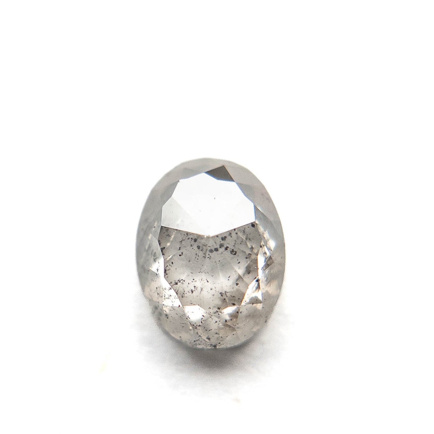 2.37 Carat Icy White Double Cut Oval Diamond