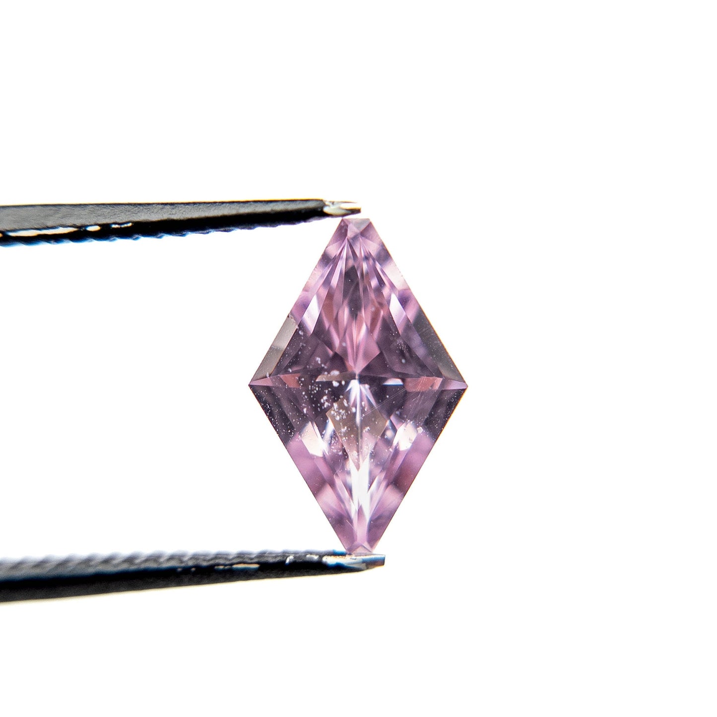 1.95 Carat Pink Brilliant Cut Lozenge Sapphire