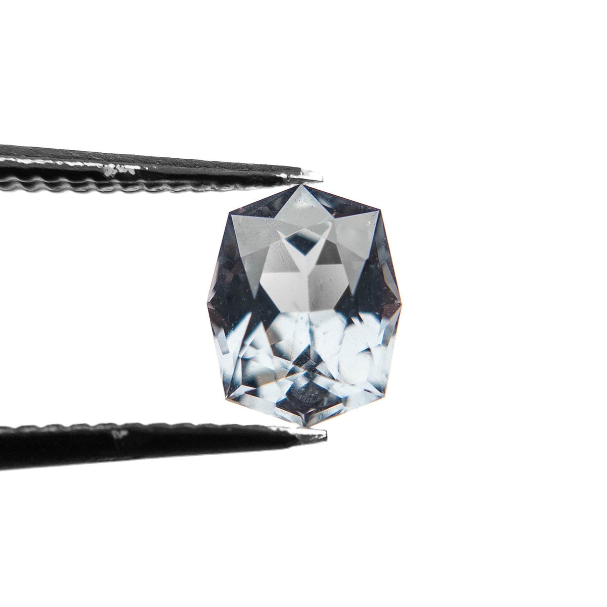 1.87 Carat Grey Brilliant Cut Geometric Spinel