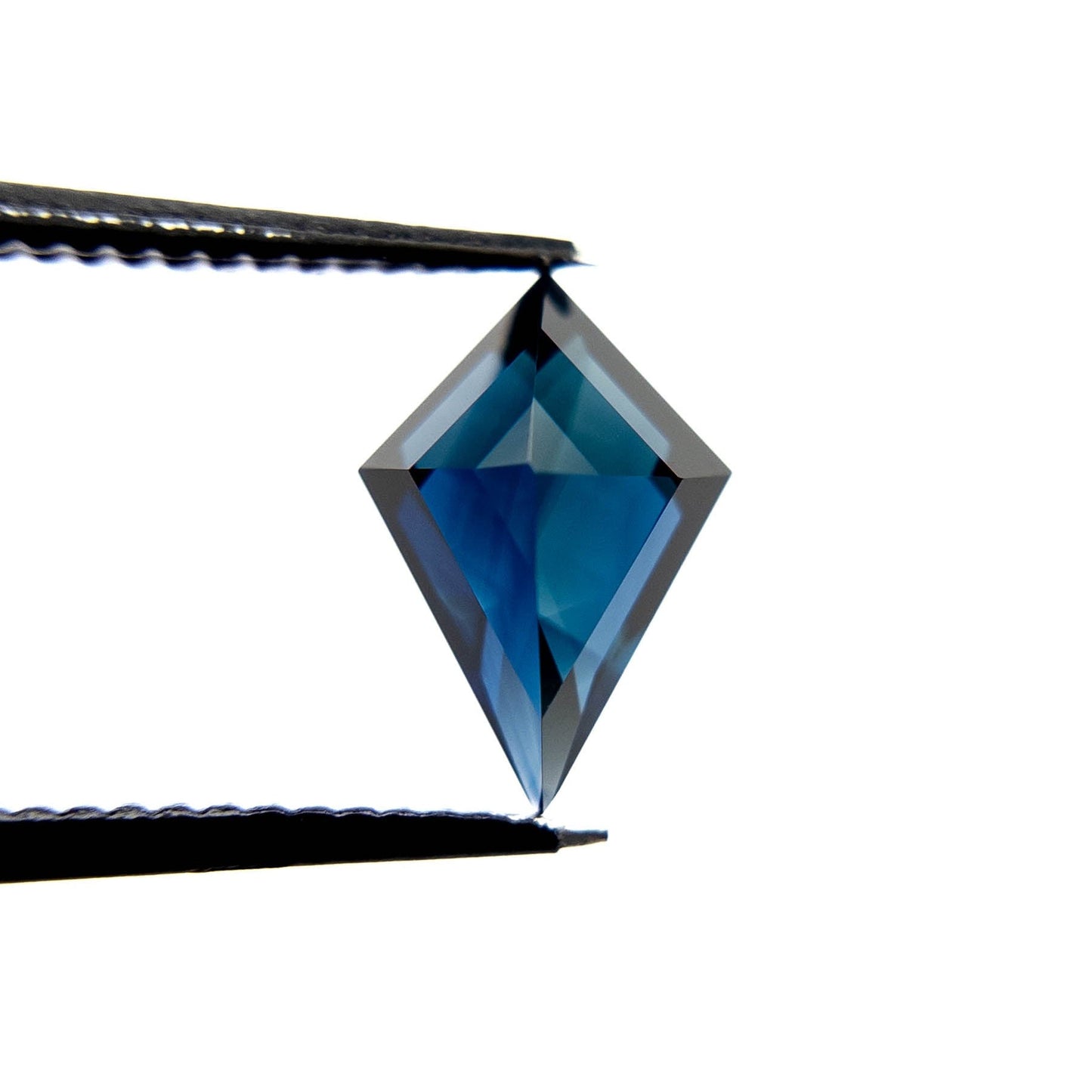 1.81 Carat Deep Blue Double Cut Kite Tanzanian Sapphire