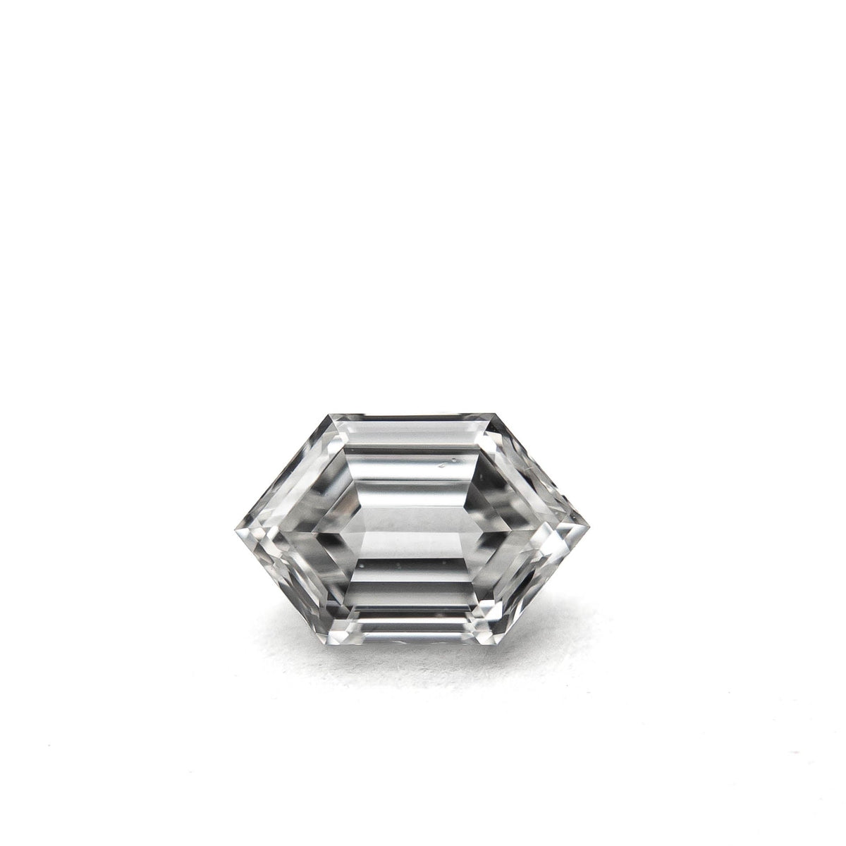 Double Cut Elongated Hexagon Lab Diamond