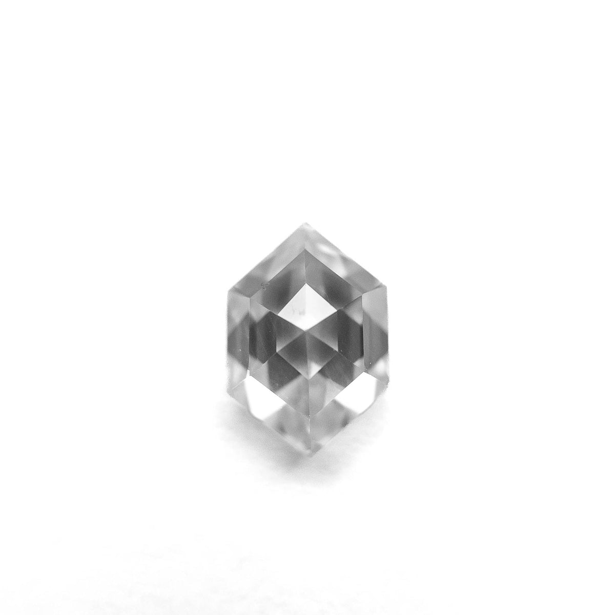 Double Cut Elongated Hexagon Moissanite