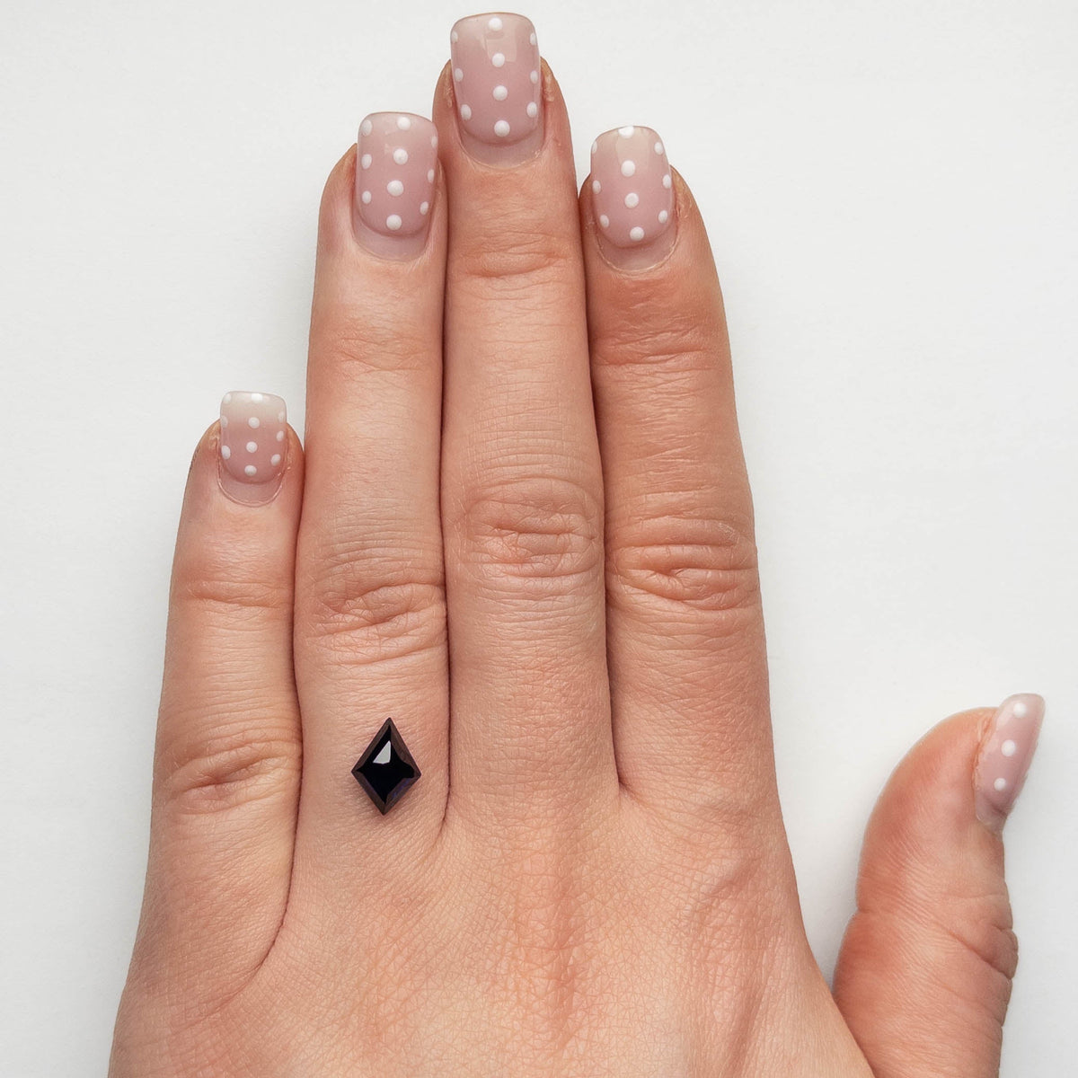1.80 Carat Deep Blue Double Cut Kite Tanzanian Sapphire