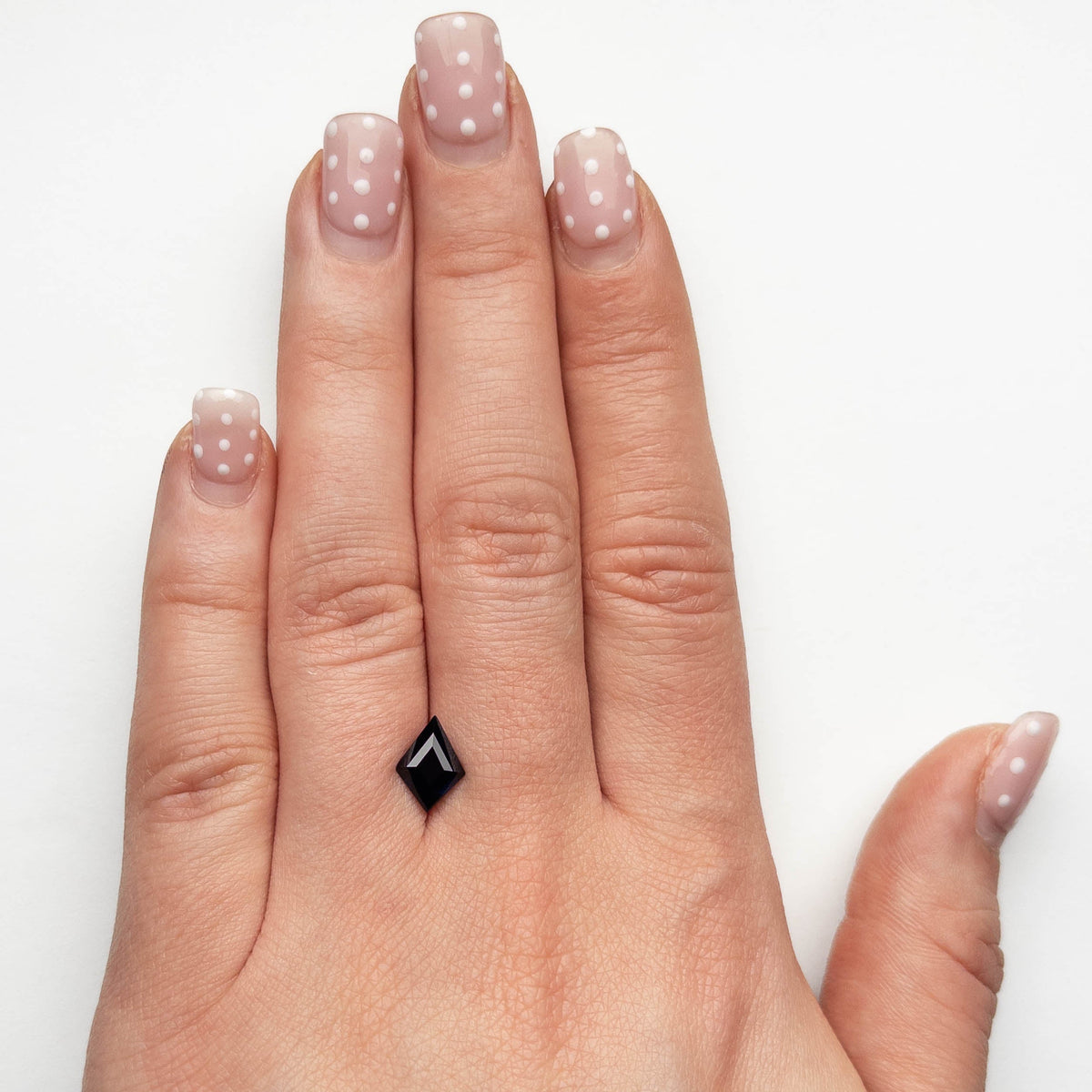 1.80 Carat Deep Blue Double Cut Kite Tanzanian Sapphire