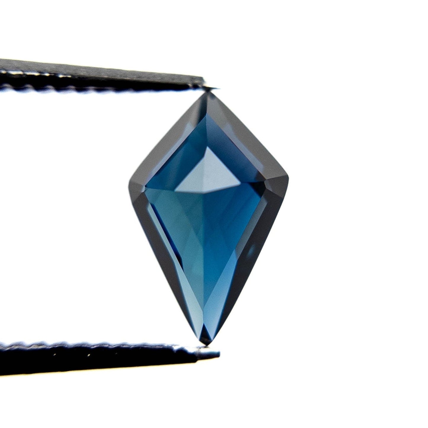 1.90 Carat Deep Blue Double Cut Kite Tanzanian Sapphire