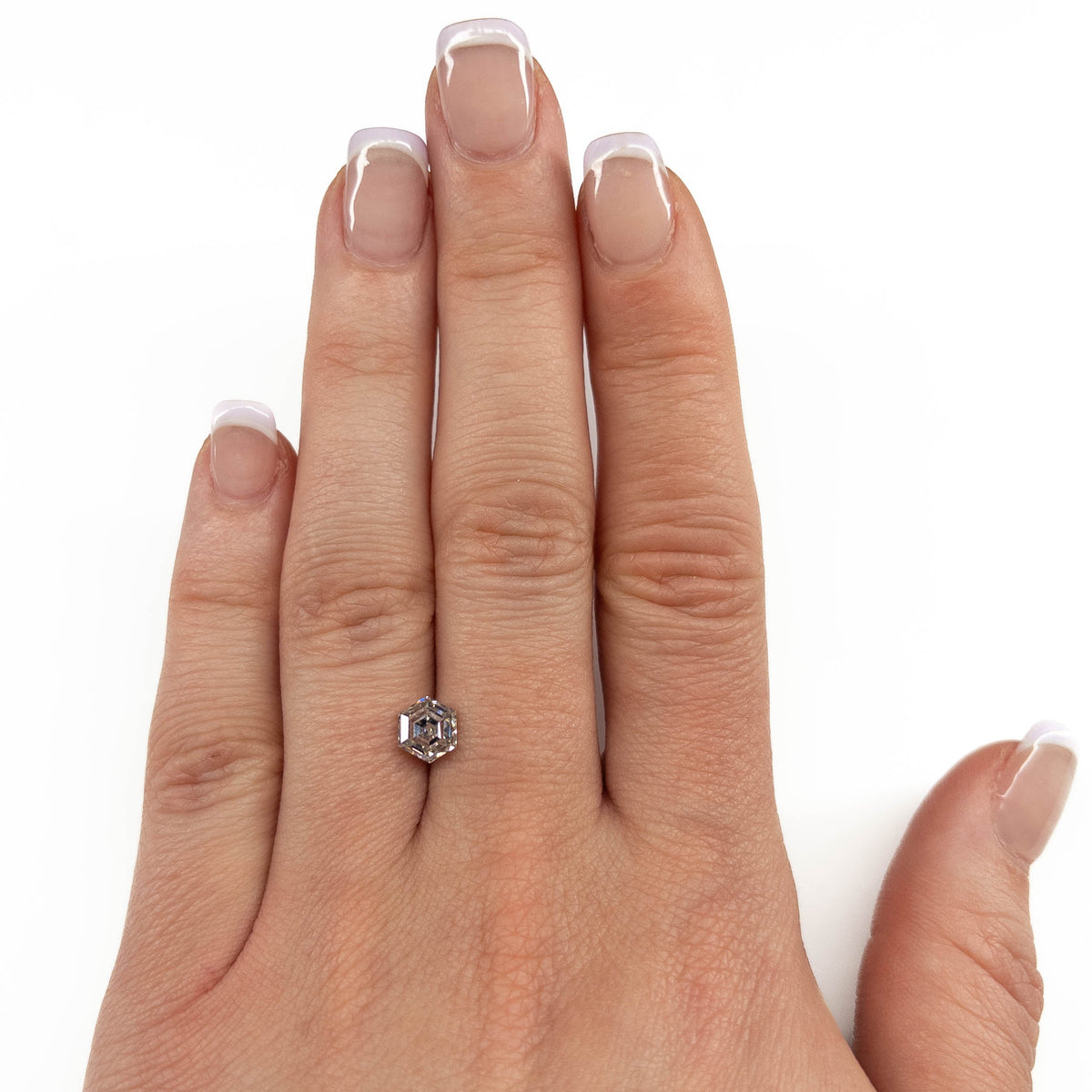 Double Cut Hexagon Moissanite
