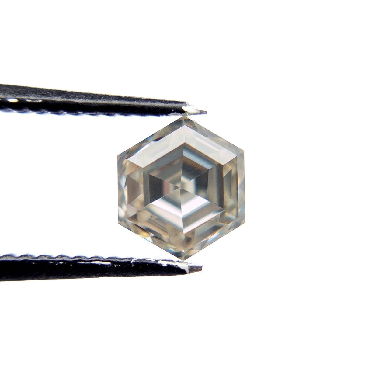 Double Cut Hexagon Moissanite