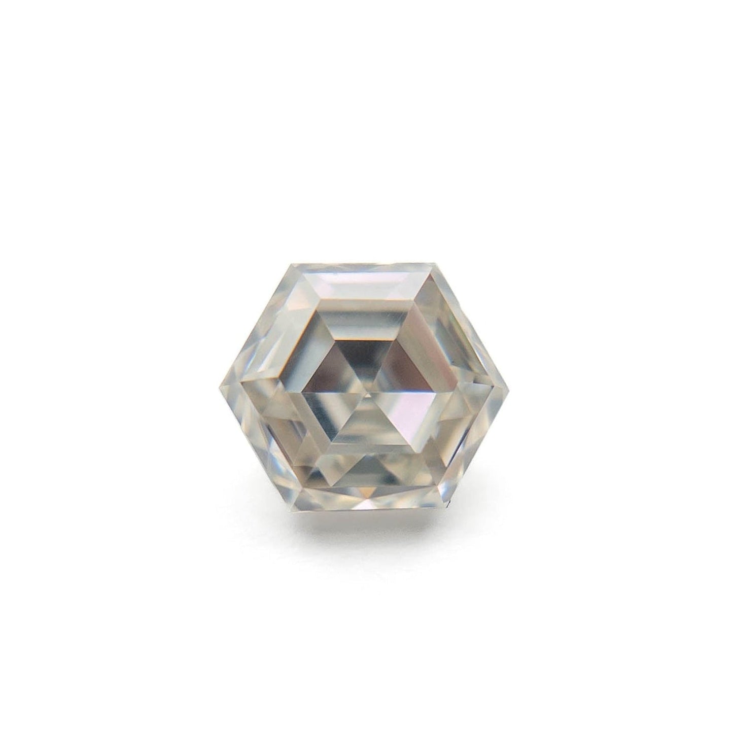 Double Cut Hexagon Moissanite