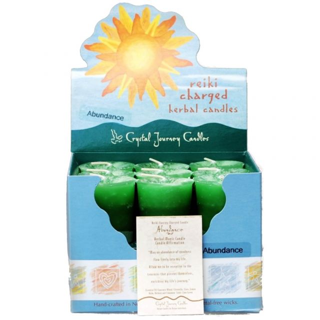 Abundance Herbal Votive Candles