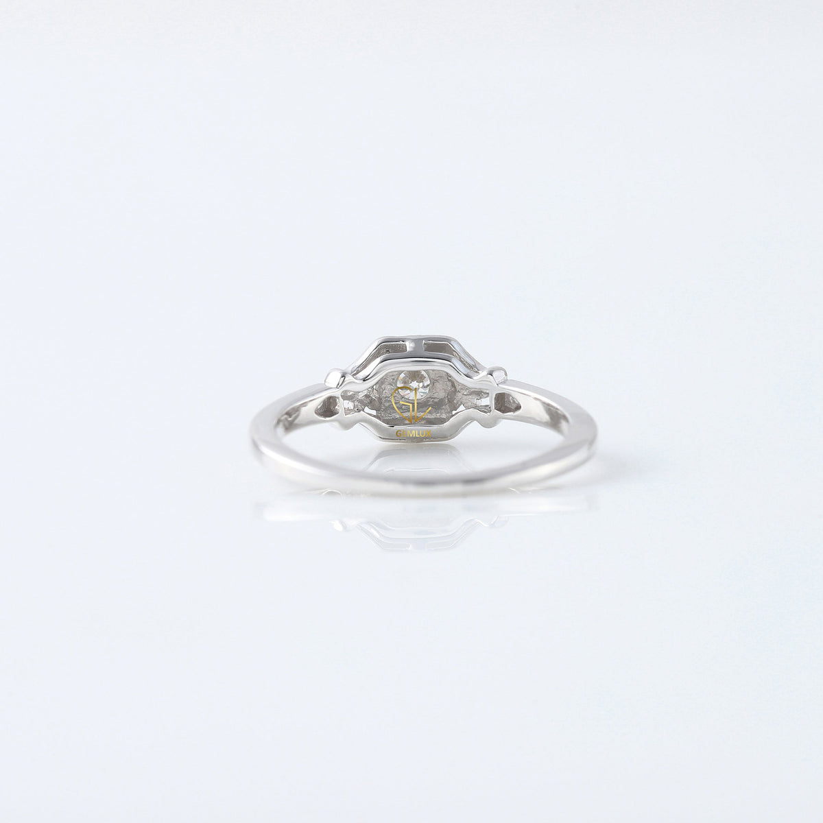 Antique Filigree Vintage Art Deco Engagement Ring