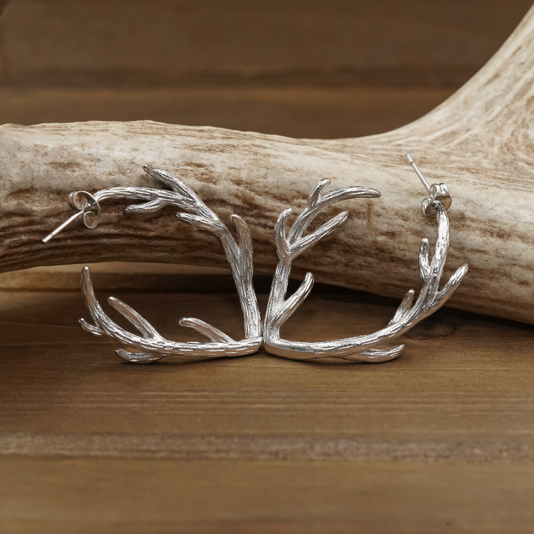 Antler Drop Earrings