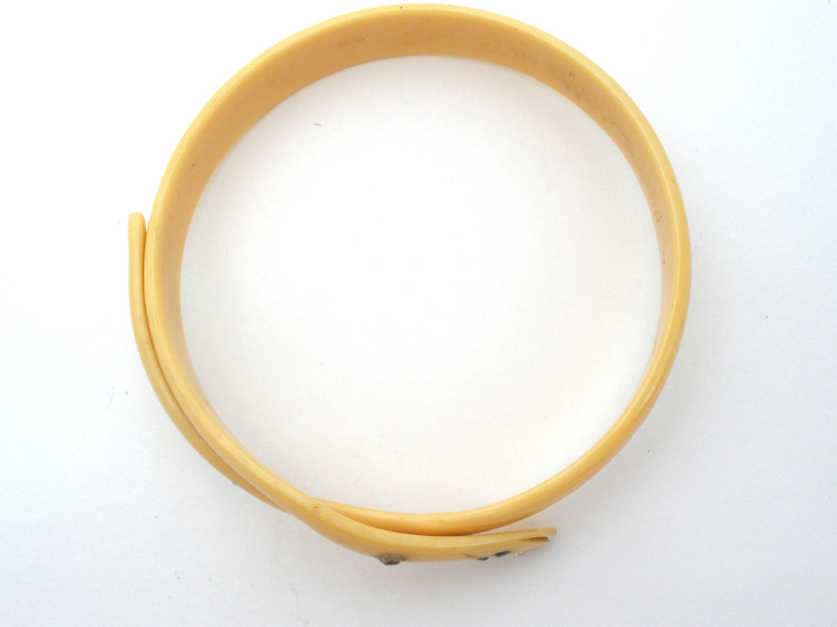 Art Deco Snake Serpent Bangle Bracelet