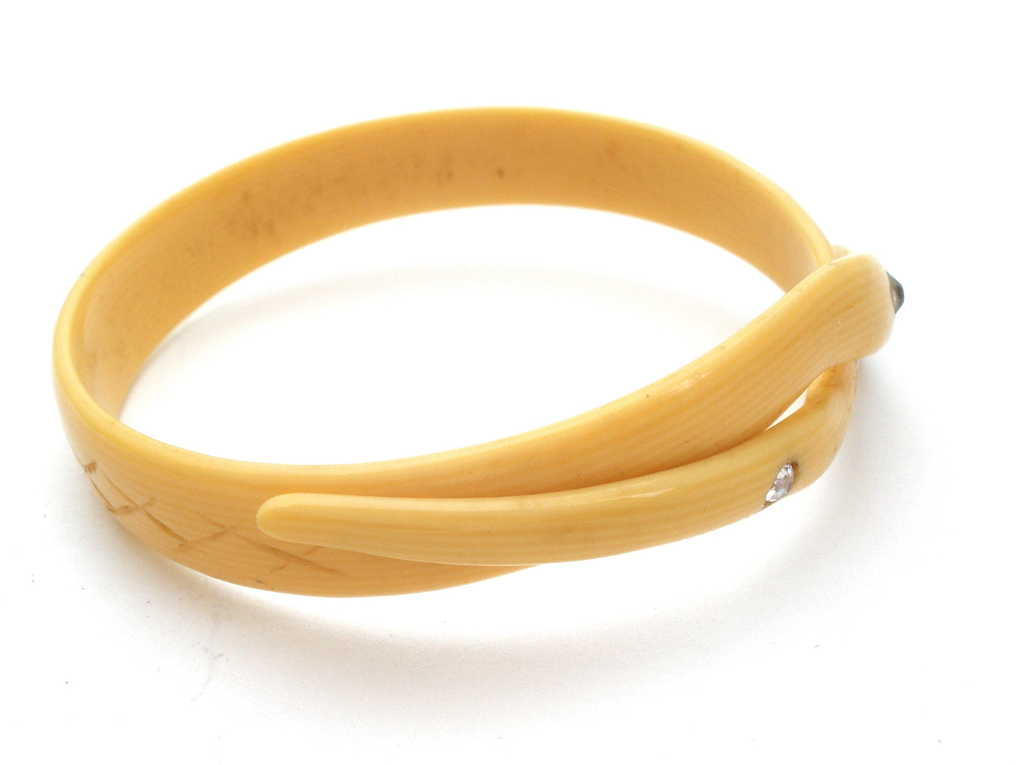 Art Deco Snake Serpent Bangle Bracelet