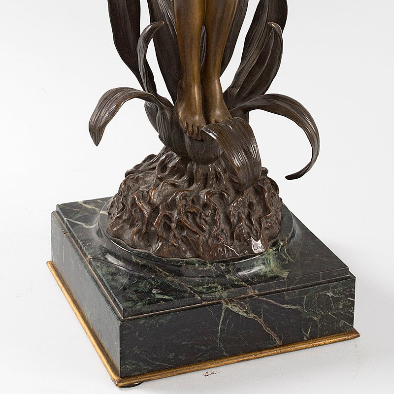 Louis Chalon "La Fée" Bronze Sculpture