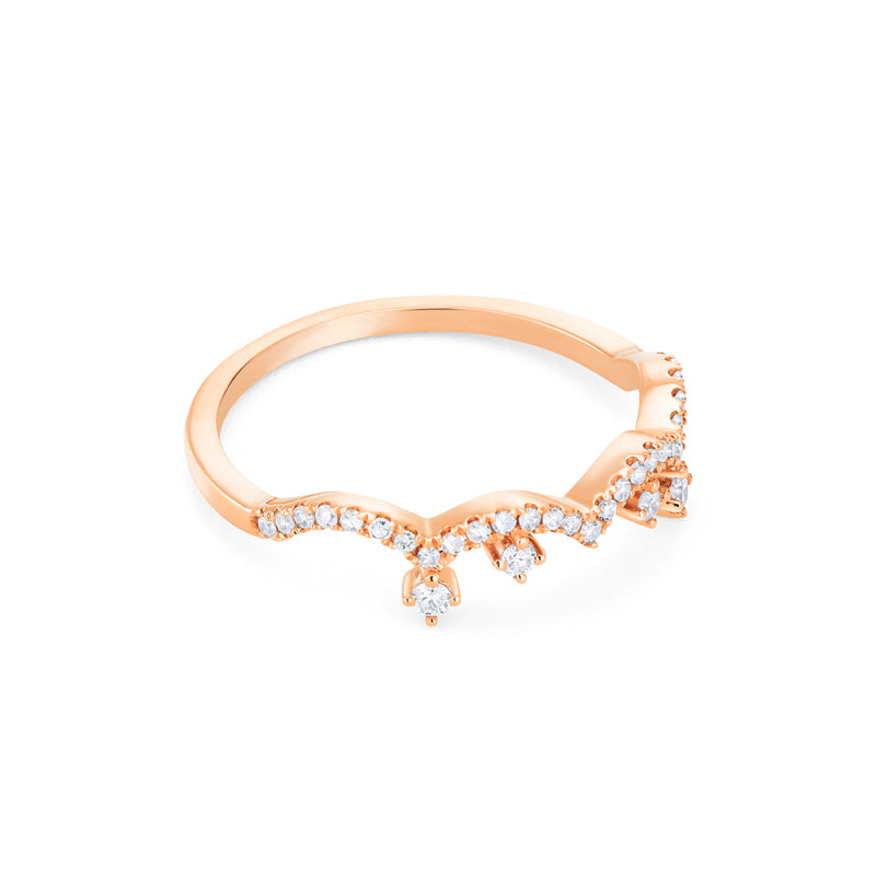 [Lacey] Chandelier Crown Diamond Band