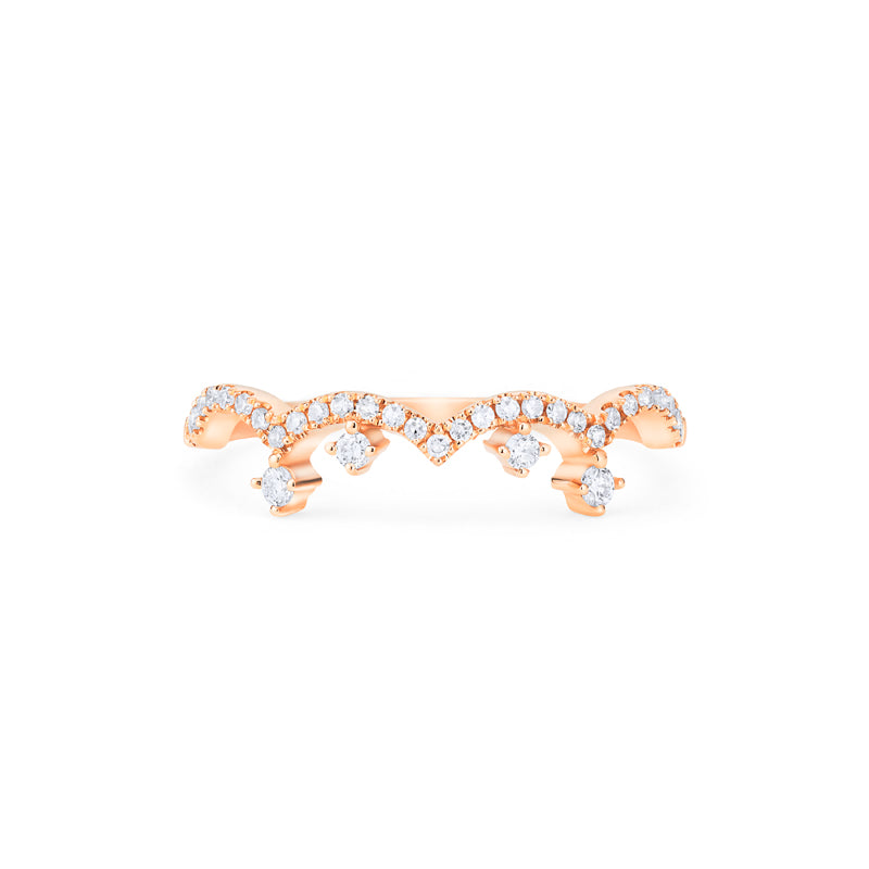 [Angelique] Venetian Crown Chandelier Ring in Australian Opal