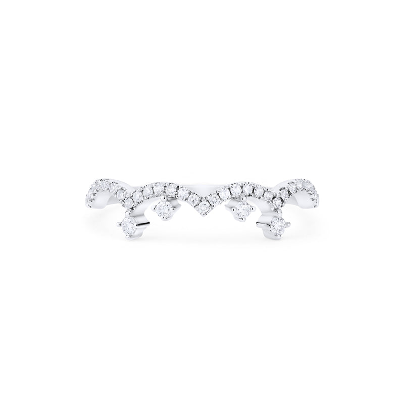 [Angelique] Venetian Crown Chandelier Ring in Australian Opal